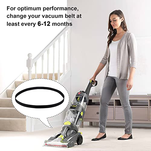 KEEPOW Part 440005536 Replacement Belts Fit for Hoover FH51000 FH51001 FH51002 Dual Power Max