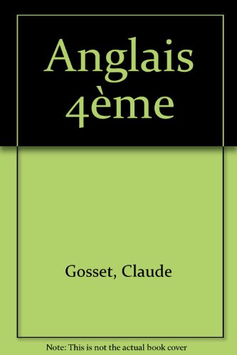 Anglais, 4e