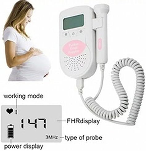 Pocket Unbon Baby hearbeat Sound Amplifier Monitor Portable Listening Device Ideal for Home Use (Free Gel + USA shipping )
