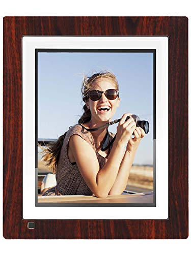 BSIMB 9 Inch WiFi Cloud Digital Picture Frame Digital Photo Frame 1067×800(4:3) IPS Touch Screen Built-in 16GB Storage Auto Rotate Motion Sensor Support iPhone & Android App/Twitter/Facebook/Email W09