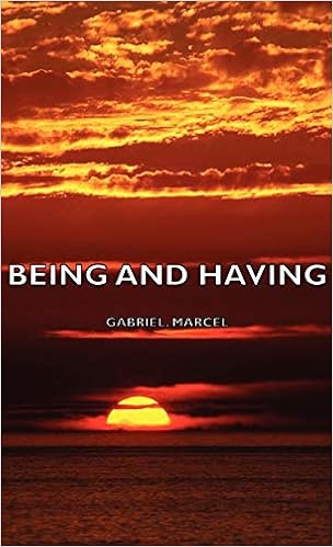 Being And Having Marcel Gabriel 9781443728331 Amazon Com Books
