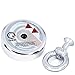 333lb Fishing Magnet - Super Strong Pull Force Neodymium Magnets (151kg) - Recover Objects from Rivers & Lakes (2.36” ; 60mm)