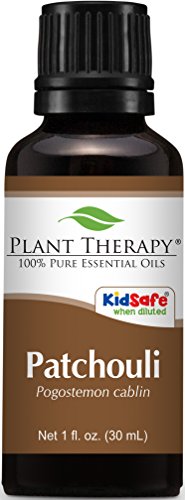 Plant Therapy Patchouli Essential Oil. 100% Pure, Undiluted, Therapeutic Grade. 30 ml (1 oz).