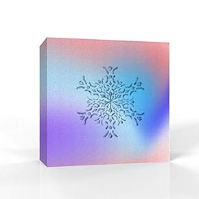wall26 - Canvas Wall Art - Snowflake Theme...