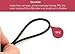 2 Pack 90 Degree Charger Data Sync USB Charging Cable for iPhone 3.3ft (1 Black + 1 White)