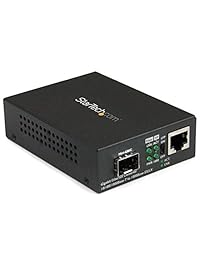 startech Fiber Ethernet conversor de medios, Marrón