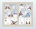 Reindeer Wall Decal with Birds Snowflake Wall Decal ，Christmas Sticker for Car Decoration，Window Cling Decal，Christmas Home Decals (29 pcs)