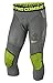 Nike Men's Pro Hyperstrong Slider Baseball Tights-Tumbled Grey-Size Large