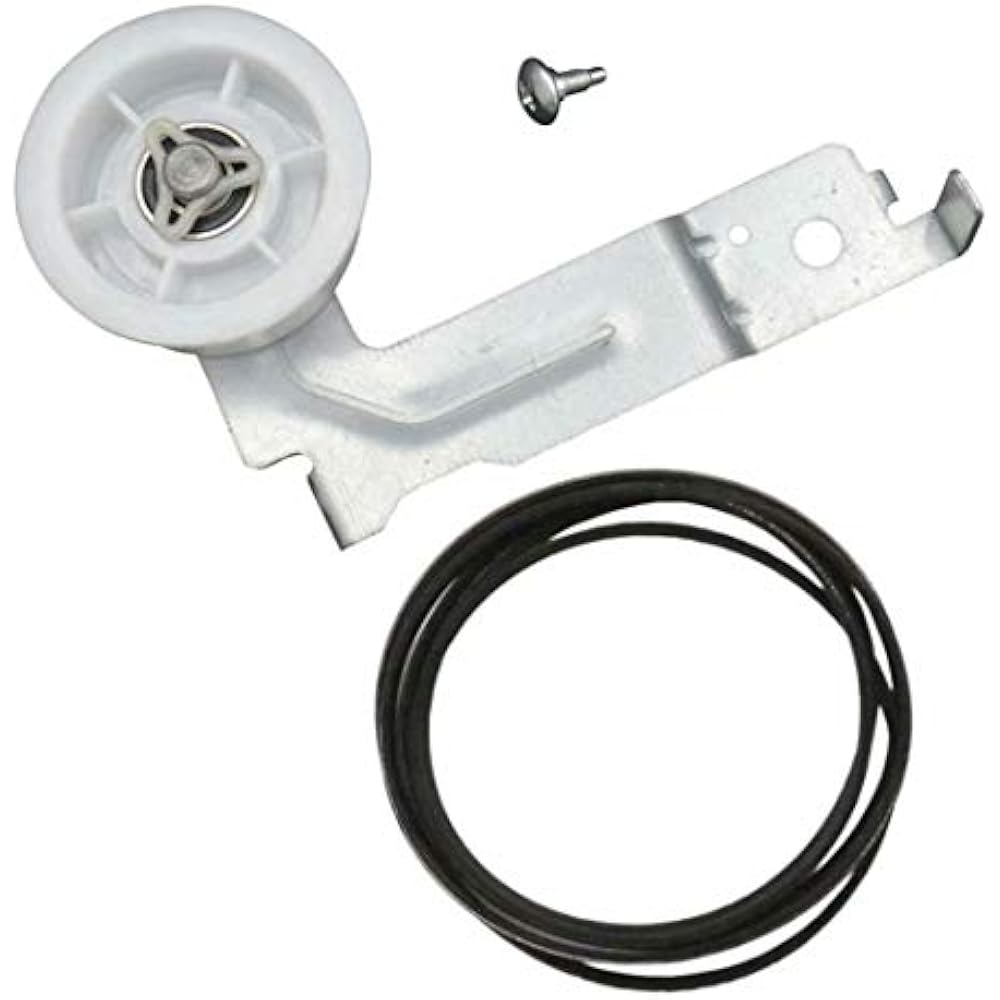 Dryer Belt 6602001655 & Idler Pulley DC9300634A Replacement Samsung