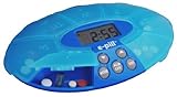 Weekly Supplement & Vitamin Pillbox Dispenser with 4 daily reminders. Organize your supplements and vitamins weekly in this football shaped supplement and vitamin pill planner.