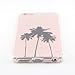 uCOLOR Palm Tree Case Compatible with iPhone 6S/6/8/7 SE 2nd/SE 3 Released Transparent Clear Case Hybrid TPU Bumper + Hard Back Cover (4.7 inch) (Palm Tree)