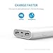 Anker 2nd Gen Astro E4 13000mAh 3A High Capacity Fast Portable Charger External Battery Power Bank with PowerIQ Technology - White