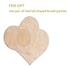 Nipple Covers, Women Disposable Flower Shaped Nipple Covers - 12 Pairs (24 pads)