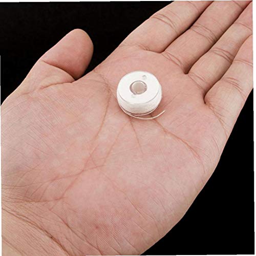 LAANCOO Angelschnur Carp Schnur Zubehör PVA 20M 8 Strands Wasserlösliche schnell auflösende Bandspulen-Tool Weiß – Bild 6