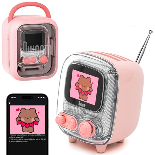 Divoom Tiivoo-2 Retro Bluetooth Speaker Pink