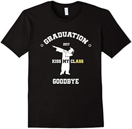 Mens Funny College High School Graduation Gift Senior 2017 Shirt Medium Black