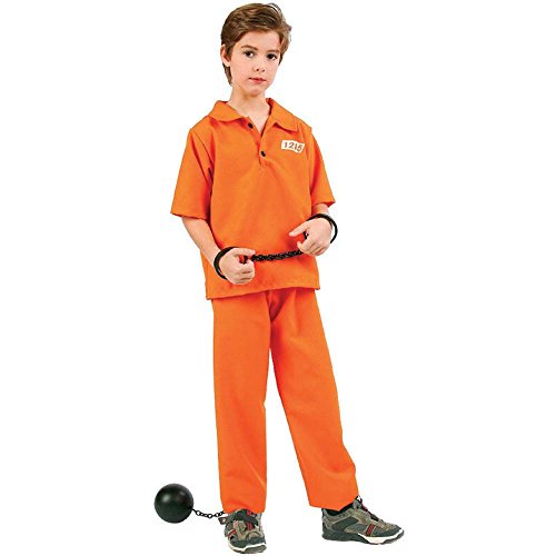 Not Guilty Prisoner Boy Kids Costume