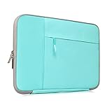 Ivencase Laptop Soft Sleeve Bag Cover Case For all 11-11.6 inch laptop Tablet computers - Notebook / MacBook / MacBook Air 11" / Chromebook - Teal-Gray