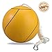 MAWELRATE Soft Tetherball Ball and Rope Set – Perfect Outdoor Game for Kids and Dogs - Replaceable Rope - Portable Fun for The Park, Backyard – Attach Teather Ball to Any Pole or Tree with Clip - 1pc