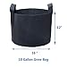 PHYEX 12-Pack 10 Gallon Nonwoven Grow Bags, Aeration Fabric Pots with Durable Handles, Come with 12 Pcs Plant Labelsthumb 1