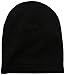 Badgley Mischka Women's Slouch Cashmere Beanie Hat, Black, One Size