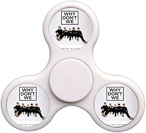 HUIYIG Why Don't We Fidget Spinner High Speed Stainless Steel Bearing ADHD Focus Anxiety Relief Toys