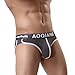 NEARTIME Men's Underwear, Mens Boxers Pouch Shorts Underpants Sleepwear (L, Gray)