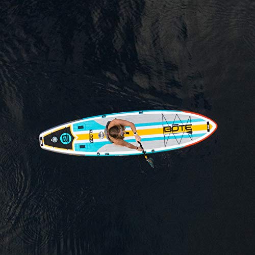 BOTE Flood Aero Inflatable Stand Up Paddle Board, SUP with Accessories Pump, Paddle, Fin