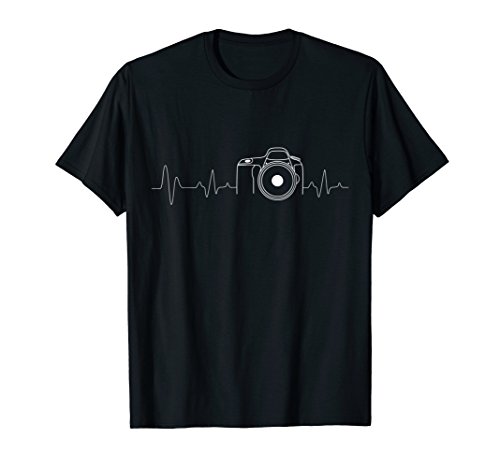 My Shirt HubPhotographer T-Shirt Gift Idea HeartBeat Photography Camera T-ShirtOEKO-TEX STANDARD 100