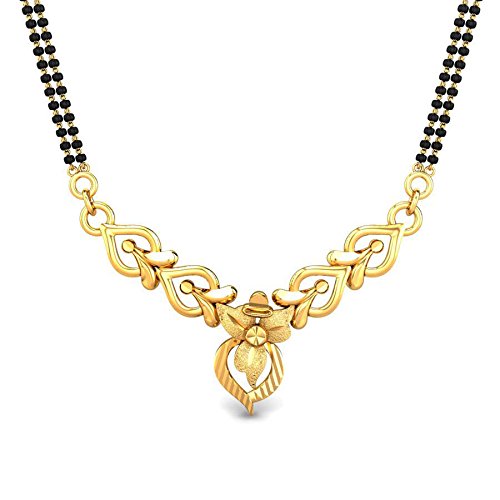 22k (916) Yellow Gold Arpita Tanmaniya Pendant for Women