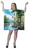 Bob Ross: Painting Tree Tunic Dress