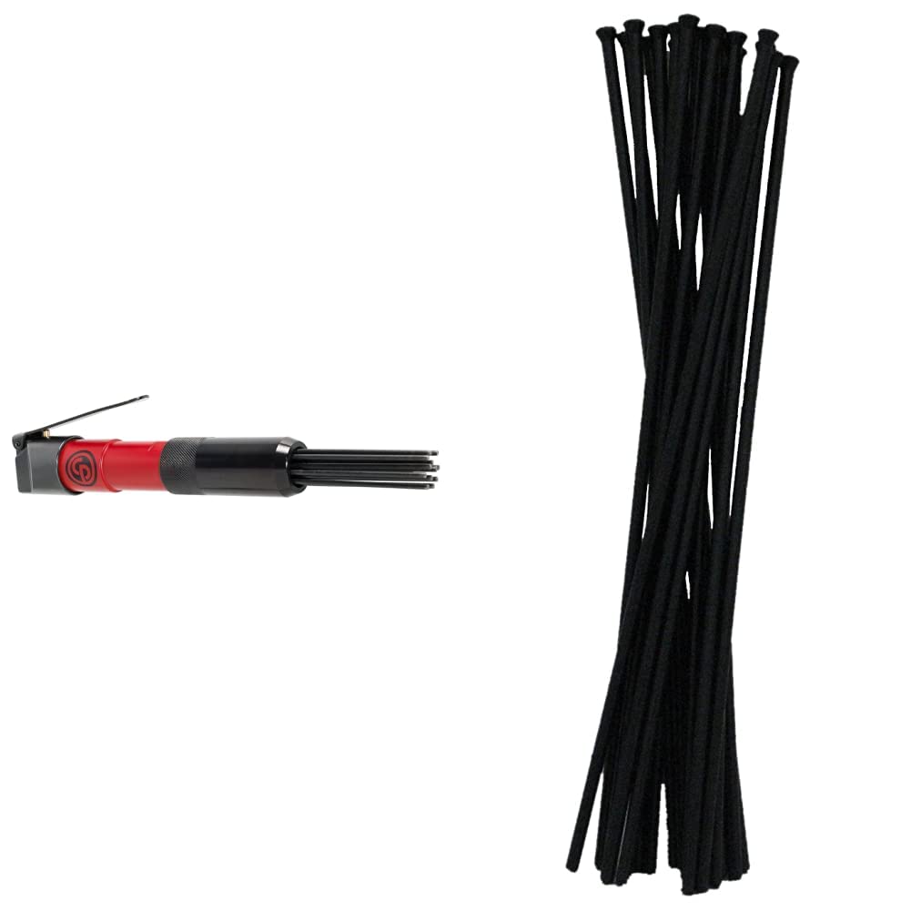 Chicago Pneumatic CP7115 Compact Air Powered Needle Scaler, 12 X 1/8