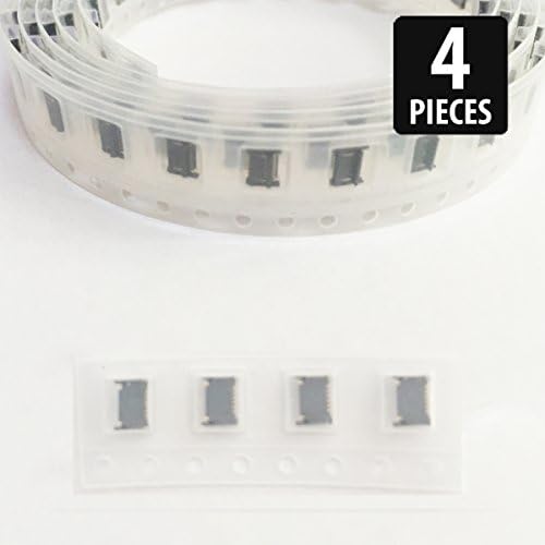 Home Button Cable FPC Connector Flex Clip Plug for IPad 4 Motherboard Repair (4 Package)