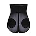Butt Lifter High, Waist Shaper Brief Open Butt with Mini Steel Bones Ursexyly (XL, Black 2, wasit 25''-27.5'' hip 35.5''-38'')