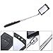 Zhehao 4 Pieces Magnetic Pick-Up Grabber Tool with LED Light including 8 lb/ 1 lb Pick-Up Rod and Round/Square Inspection Mirror, Telescoping Handle 360 Swivel for Extra Viewing Pickup Dead Angle