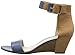 Nine West Women's Vamished Leather Wedge Sandal