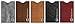 Identity Stronghold Designer Sleeves, Leather Look Collection, Pack of 5 (IDSHLEATHERLOOK5PK)