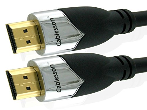 Cablesson Prime High Speed 6.56 Feet (2 Meter) HDMI TO HDMI CABLE with Ethernet - (Latest 2.0/1.4a Version, 21Gbps) Supports 1.4 1.3 1.3b 1.3c 1080P 2160p 4k2k FULL HD for LCD PLASMA & LED Sony PS4 XBOX ONE PC SKY HD Virgin Box Nintendo Wii U UHD AND ALSO SUPPORTS 3D TVS