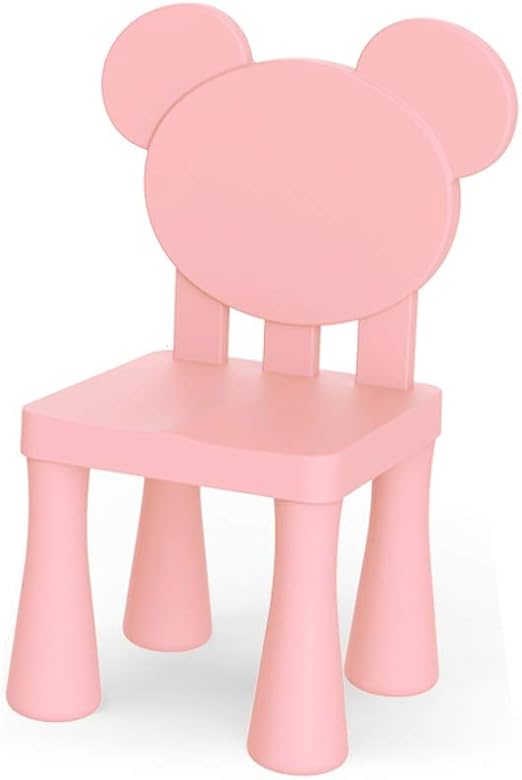 Qddan2019 Children's Plastic Chair, Baby Stool, Children's Playroom