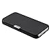 eForCity Black Luxury Magnetic Flap Leather Skin Case Cover compatible with Apple iPhone 5 / New iPhone