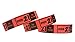 Goldistock Event Wristbands Over 21 Bright Red 500 Ct. | ¾” Arm Bands | Wrist Bands for Easy Drinking Age ID