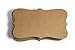 PPAPPAPPIYO Kraft Paper Blank index cards Business Cards (100) Paper 3.54inx1.96in K04- Blank