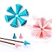 massmall 134 Pieces Mix Color Locking Stitch Markers (Color Ship Randomly)