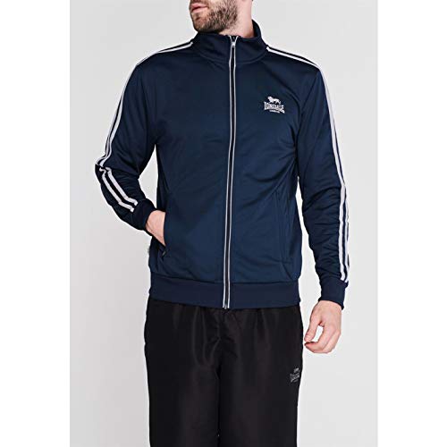 Lonsdale-Chaqueta-deportiva-casual-con-cierre-de-cremallera-para-hombre
