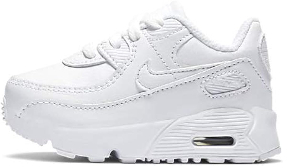 white and silver nike air max