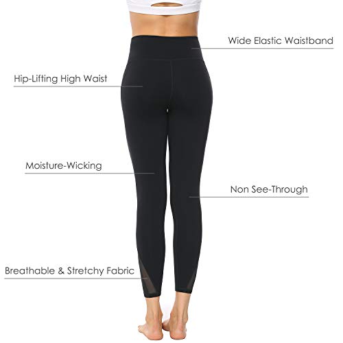 image for Edeey Yoga Pants for Women High Waisted Leggings with Pockets Spandex 