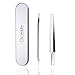 Professional Blackhead Remover Kit Curved Tip and Pimple Comedone Extractor Tools - Treatment for Acne Comedone Whitehead Pimples Zits Spots Ingrown Hairs