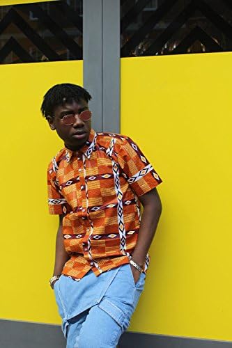 Mens African Print Shirt Kente Shirt Ankara Shirt African Top Festival Shirt African Shirt Festival Clothing Festival African Clothing