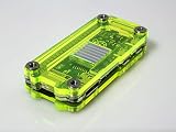 Zebra Zero for Raspberry Pi Zero & Zero Wireless - Laser Lime w Heatsinks