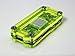 Zebra Zero Case for Raspberry Pi Zero & Zero Wireless - Laser Lime w Heatsinks